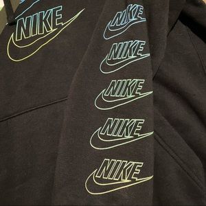 Nike Futura Mash Pullover Hoodie Size L 